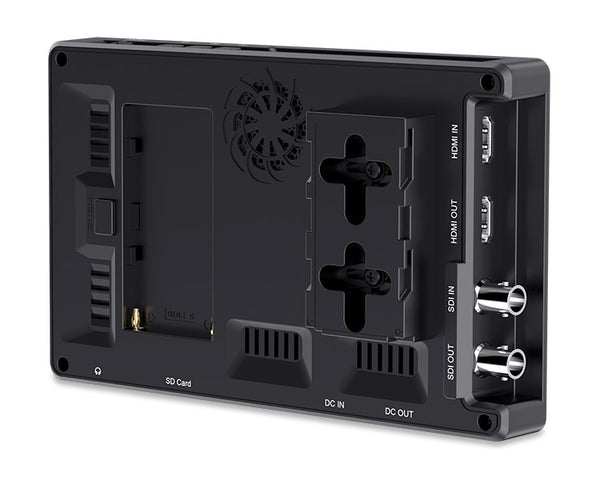 FEELWORLD SH7 7-inci Ultra Cerah 2200nit pada Kamera Monitor Penukaran Silang SDI HDMI