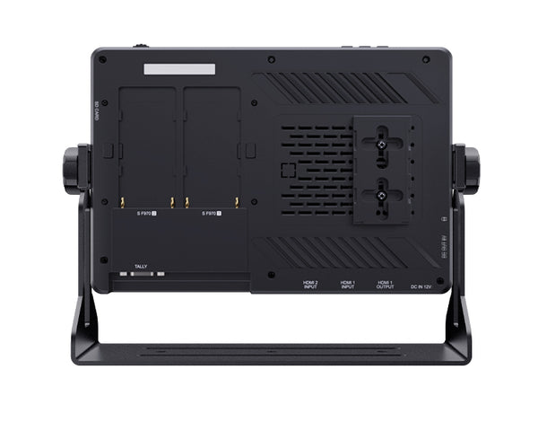 FEELWORLD LUT11H 10.1-инчов ултра ярък 2000nit DSLR камера Полеви монитор Сензорен екран 4K HDMI F970 Външно захранване и комплект за инсталиране
