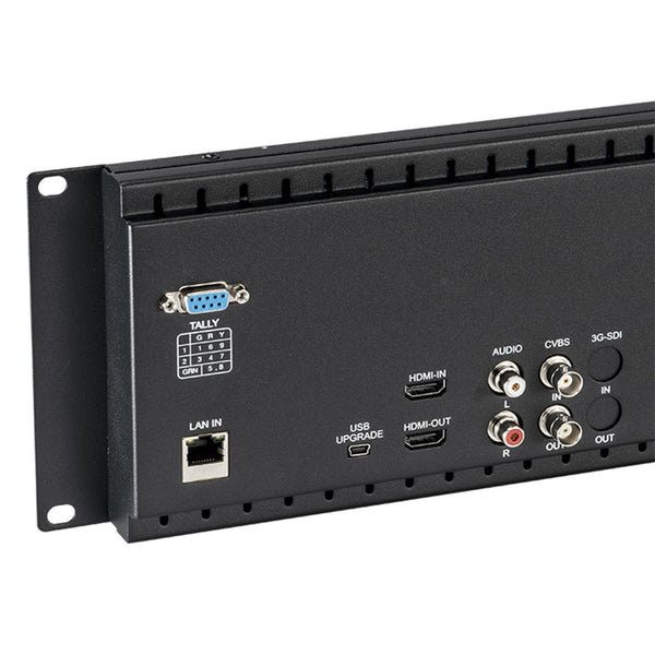 FEELWORLD D71 PLUS-H 7 tuuman 3RU HDMI-telineasennettava näyttö, jossa aaltomuoto ja LUT