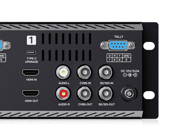 Q41 Quad 4.5" 2RU Rackmount Monitor 3G-SDI 4KHDMI AV input and output