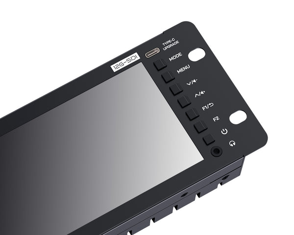 FEELWORLD FRM501G Triple 5.5" 2RU Rackmount Monitor 12G SDI 4K HDMI 1920x1080 IPS 1000nits High Brightness