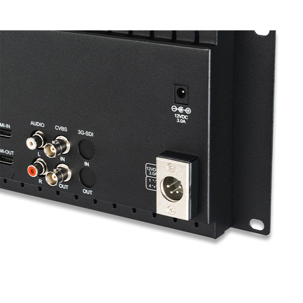 FEELWORLD D71 PLUS-H 7 tuuman 3RU HDMI-telineasennettava näyttö, jossa aaltomuoto ja LUT