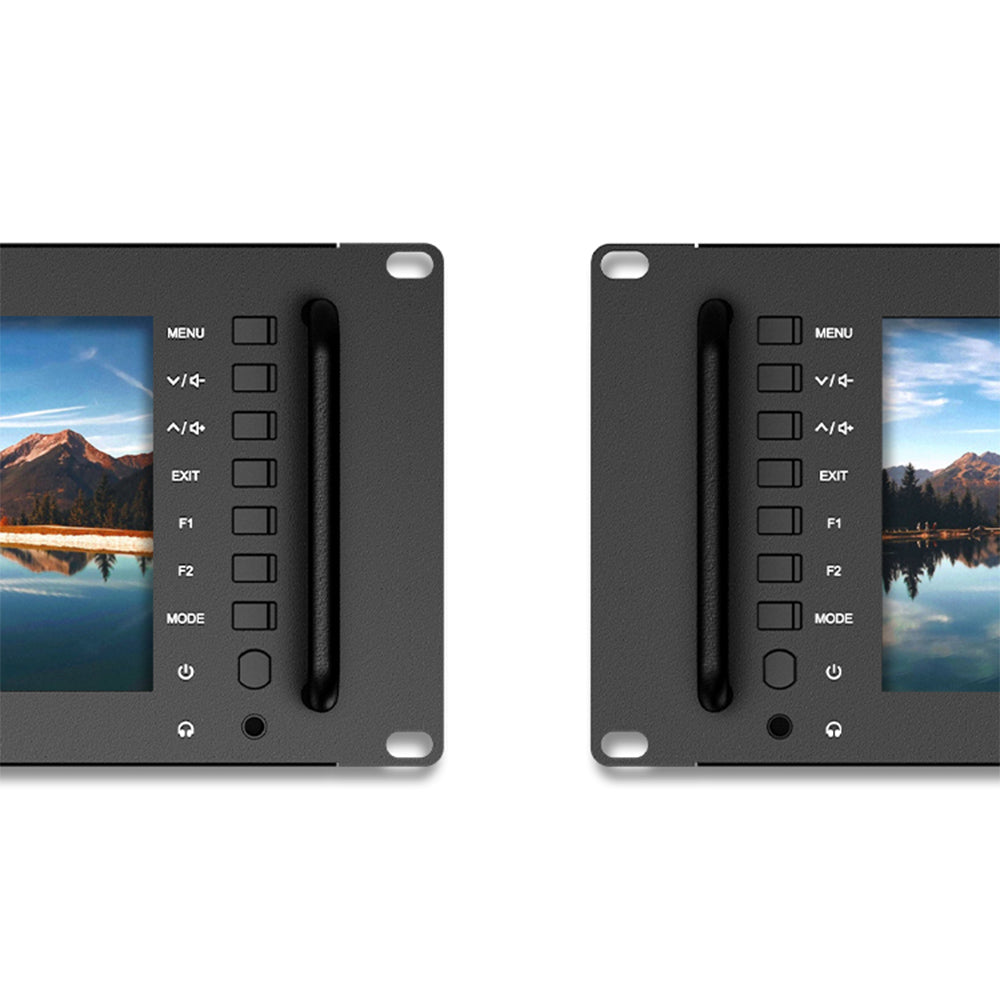 FEELWORLD D71 PLUS-H 7 Inch 3RU HDMI Rack Mount Monitor With Waveform and  LUT