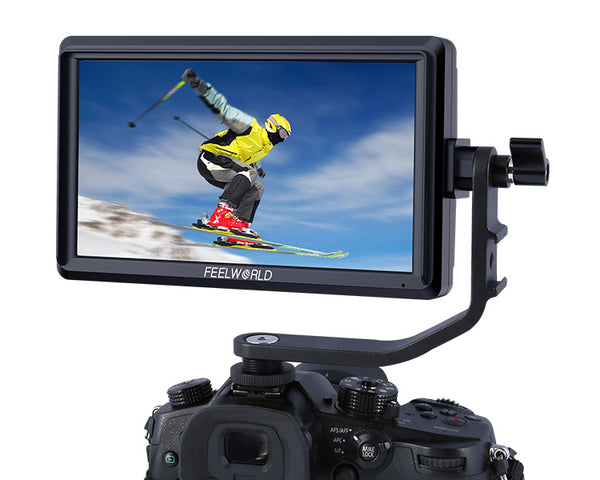 FEELWORLD S55E 5.5 Inch 500 nit Field DSLR Camera Monitor FHD IPS Support 4K HDMI Input Output