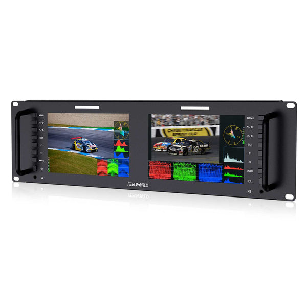 FEELWORLD D71 PLUS 7 Inch 3RU HDMI SDI Rack Mount Monitor With Waveform and LUT