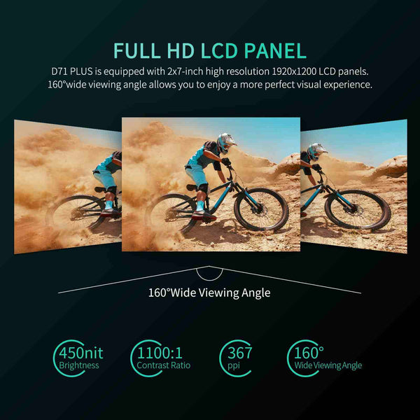 FEELWORLD D71 PLUS 7 Inch 3RU HDMI SDI Rack Mount Monitor With Waveform and LUT
