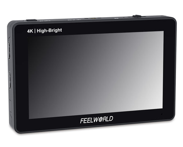 FEELWORLD F6 PLUSX 5.5 hüvelykes, nagy fényerejű, 1600 nites érintőképernyős DSLR fényképezőgép terepi monitor
