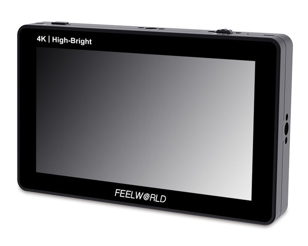 FEELWORLD F6 PLUSX 5.5 hüvelykes, nagy fényerejű, 1600 nites érintőképernyős DSLR fényképezőgép terepi monitor