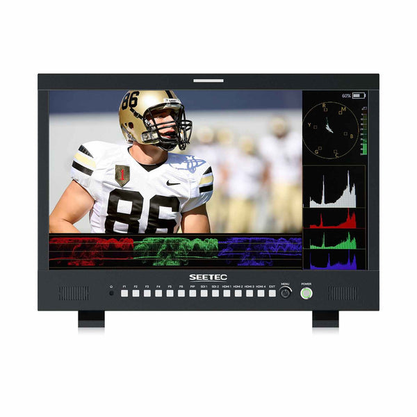 SEETEC M215S 21.5" 1000nit Multi View Broadcast Director Monitor 1920x1080 IPS 3G SDI HDMI 2.0 GPI Control