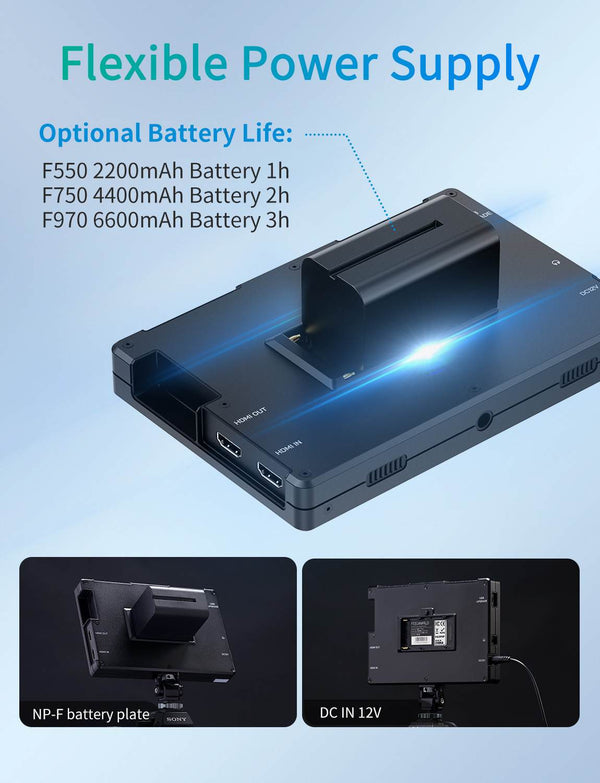 FEELWORLD T7 PRO 7 Inch 2000nit Aluminium Field DSLR Camera Monitor Ultra Bright 4K HDMI 60