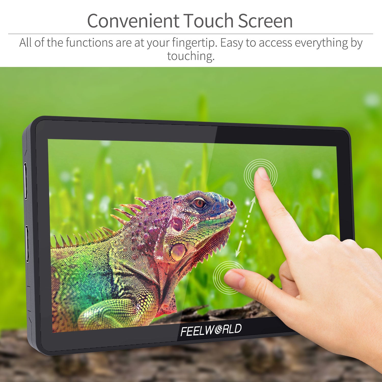 FEELWORLD F6 PLUS 5.5” 3D LUT Touchscreen 4K HDMI Camera
