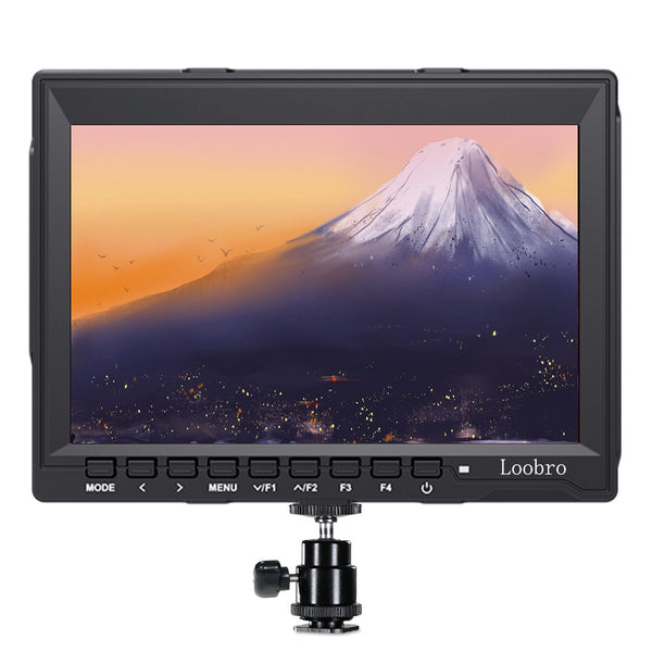 Loobro 7 ιντσών DSLR κάμερας πεδίου Οθόνη LCD HD Υποβοήθηση βίντεο