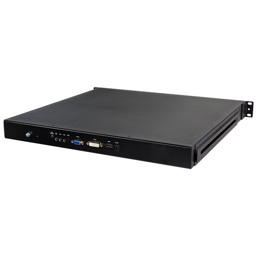 SEETEC SC173-HD-56 17.3 Inch 1RU Pull Out Rack Mount Monitor HDMI In O ...
