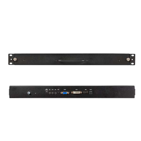 SEETEC SC173-HD-56 17.3 Inci 1RU Tarik Keluar Monitor Pelekap Rak HDMI Masuk Keluar HD Penuh 1920x1080