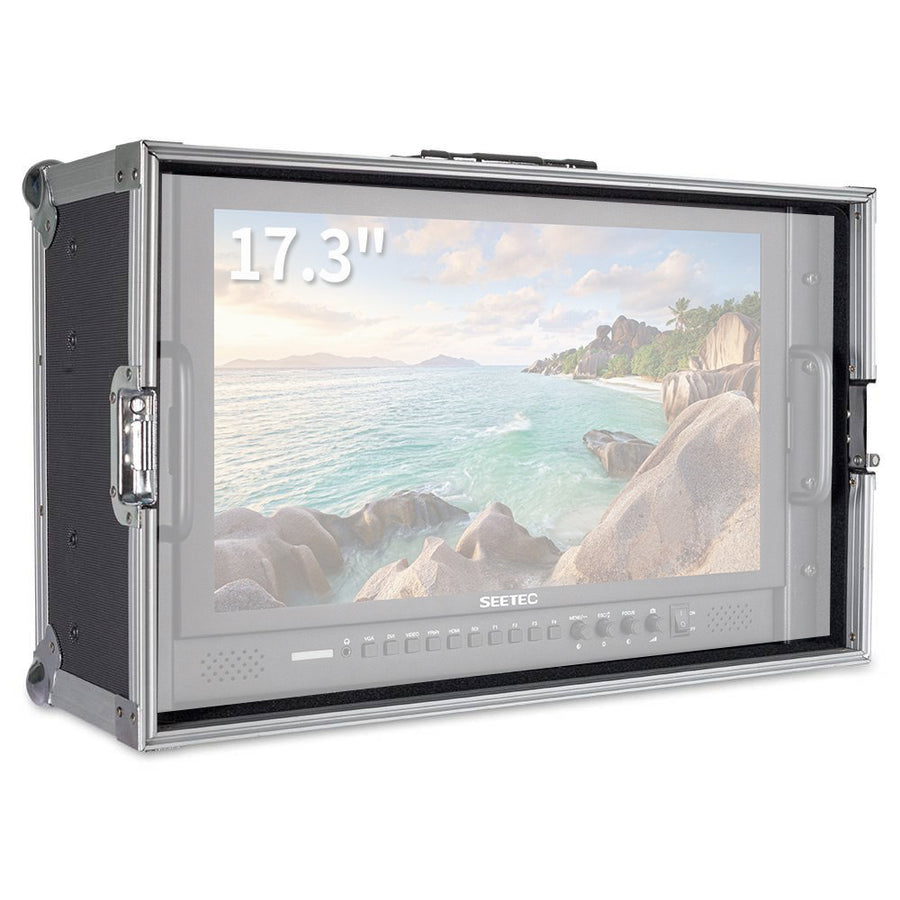 SEETEC 17.3" Aluminum Case for P173-9HSD 17.3" Bbroadcast Monitor