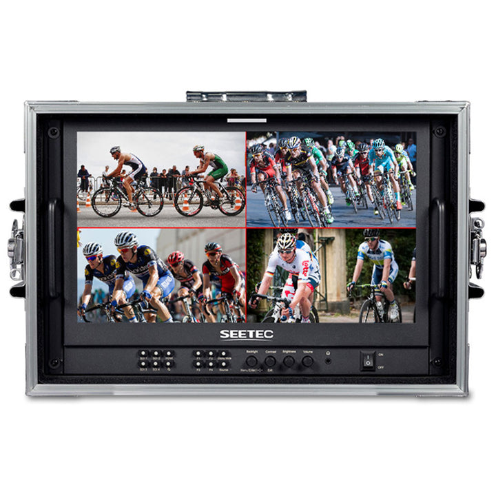 SEETEC ATEM156S-CO 15.6 inch 1920x1080 Carry On Director Monitor LUT Waveform HDMI 4 SDI In Out