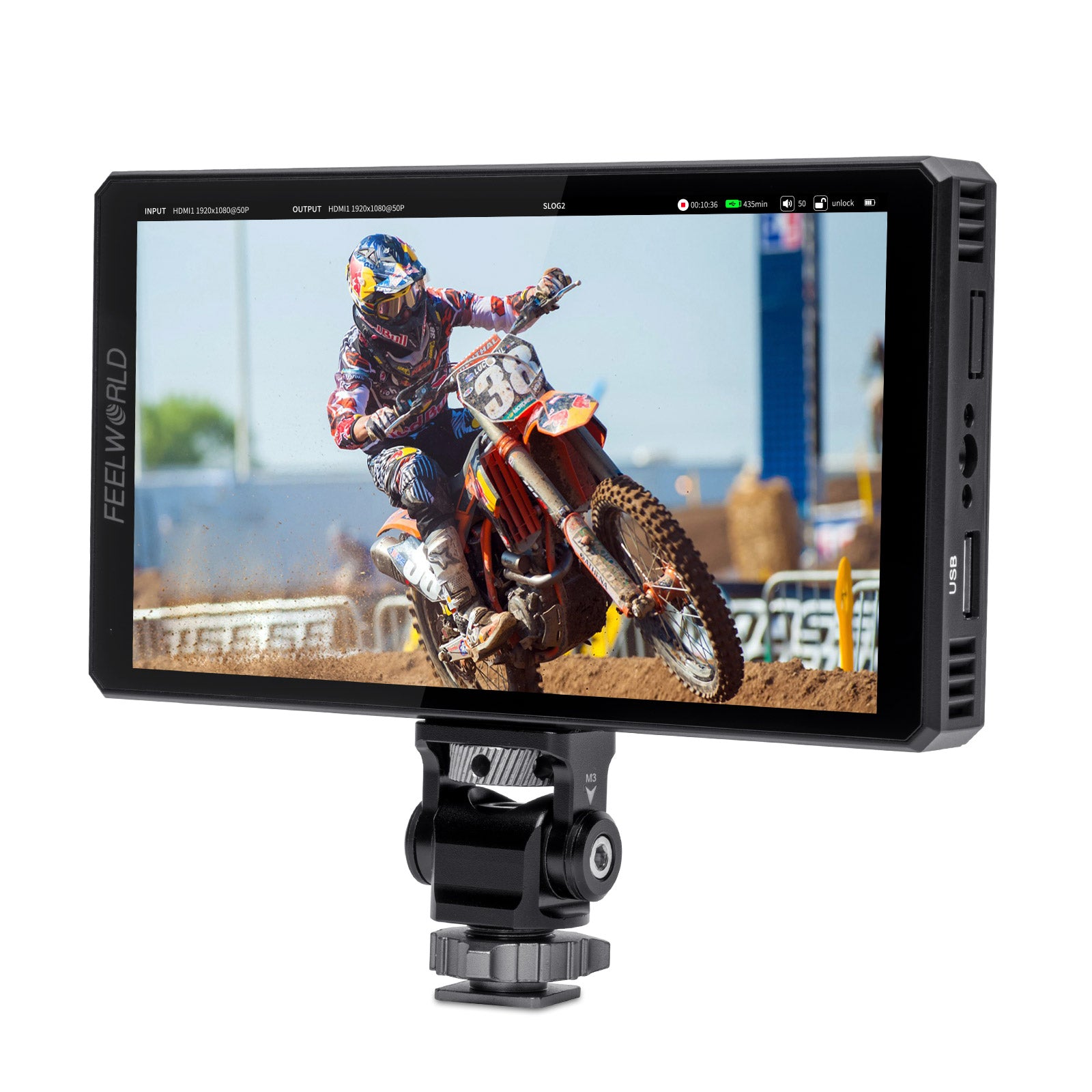 FEELWORLD CUT6 Inch Recording Monitor Field Camera DSLR recorder