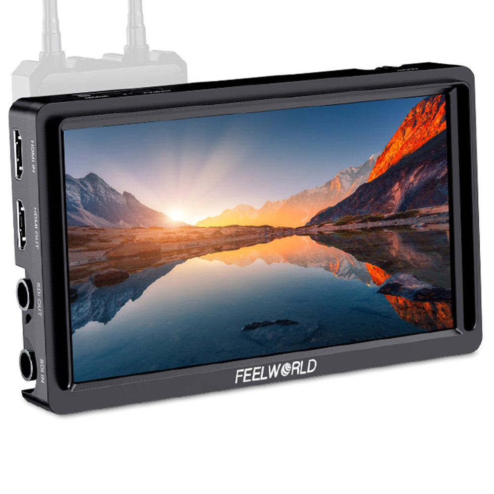 FEELWORLD FW568S 6 Inch Camera Field MonitorF970 External Kit SDI 