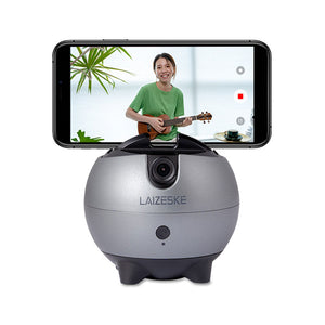 LAIZESKE LA8 Smart Robot Cameraman 360 Rotation Support de téléphone de suivi automatique AI Reconnaissance des gestes