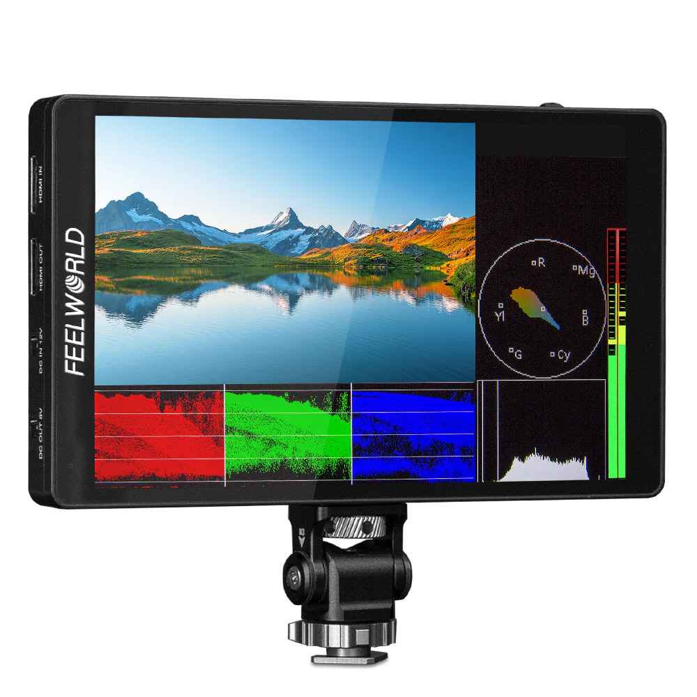 FEELWORLD F7 PRO 7 pollici 3D LUT Touchscreen DSLR Camera Field Director -  negozio ufficiale Feelworld