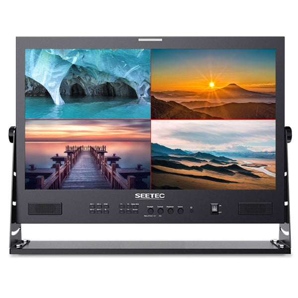 SEETEC ATEM215S 21.5 inchi 1920 x 1080 Monitor de difuzare de producție LUT Forma de undă HDMI 4 SDI Intrare Ieșire