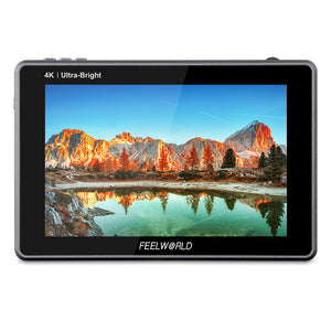 FEELWORLD L7 7 İnç 2200nit Dokunmatik DSLR Kamera Saha Monitörü Alüminyum Muhafaza 4K HDMI Girişi