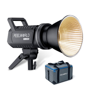 FEELWORLD FL125B 125W Video Studio Light з 2700K~6500K двухколерным бесперапынным асвятленнем