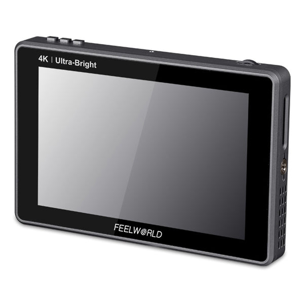 FEELWORLD L7 7 英寸 2200nits 触摸屏 DSLR 摄像机现场监视器铝制外壳 4K HDMI 输入输出