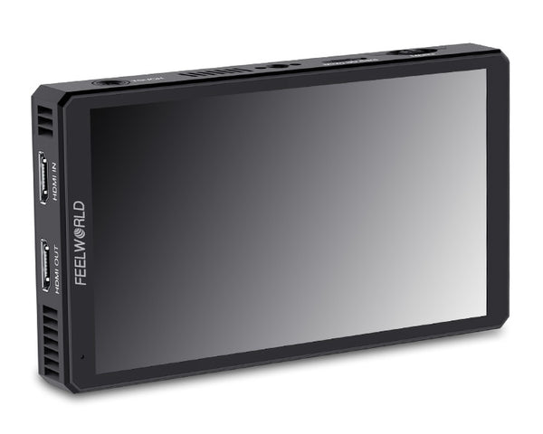 FEELWORLD CUT6S Videocamera da campo con monitor di registrazione da 6 pollici DSLR Registratore USB 2.0 HDMI SDI