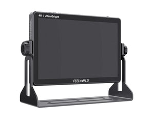 FEELWORLD LUT11S 10.1 hüvelykes, 2000 nites érintőképernyős DSLR fényképezőgép terepi monitor 3G SDI 4K HDMI bemeneti kimenet