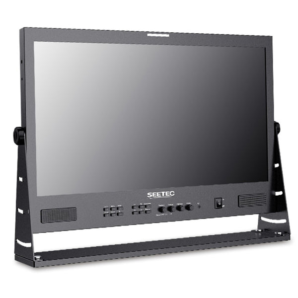 SEETEC ATEM215S 21.5 Inci 1920x1080 Pemantau Siaran Pengeluaran LUT Bentuk Gelombang HDMI 4 SDI Masuk Keluar