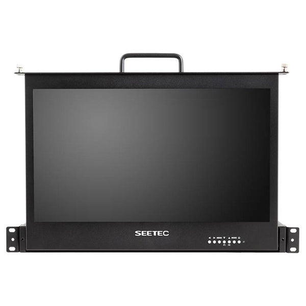 SEETEC SC173-HSD-56 17.3-цалевы 1920x1080 1RU Манітор для мантажу ў стойку HDMI SDI In Out