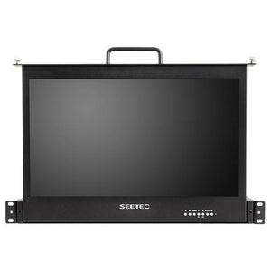 SEETEC SC173-HSD-56 17.3 Zoll 1920 x 1080 1HE herausziehbarer Rackmount-Monitor HDMI SDI In Out