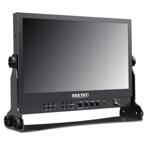 SEETEC ATEM156S 15.6 hüvelykes 1920x1080 gyártási műsorszóró monitor LUT hullámforma HDMI 4 SDI bemenet