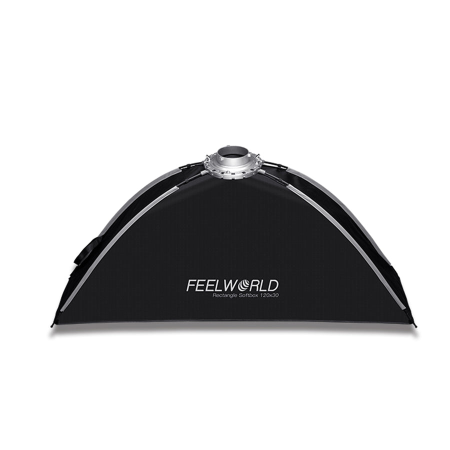 FEELWORLD FSR120 PORTABLE RECTANGULAR SOFTBOX 30x120CM FOR BOWENS MOUNT VIDEO STUDIO LIGHT