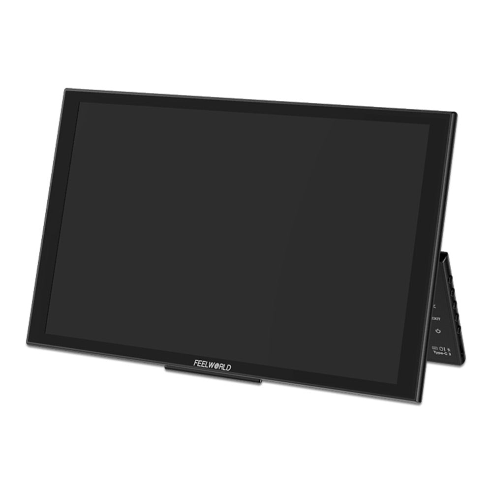FEELWORLD DH101 10.1 Inch Portable External Monitor Dual Full Function ...
