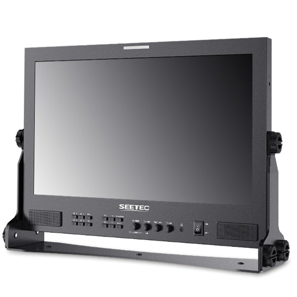 SEETEC ATEM173S 17.3 Inci 1920x1080 Pemantau Siaran Pengeluaran LUT Bentuk Gelombang HDMI 4 SDI Masuk Keluar