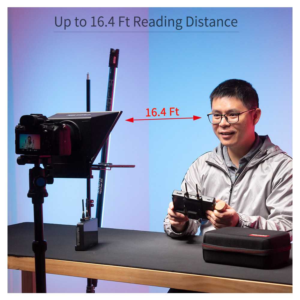 SMALLRIG Teleprompter para iPad Tablet de hasta 11 pulgadas, no para SMALLRIG Teleprompter para iPad Tablet de hasta 11 pulgadas, no para