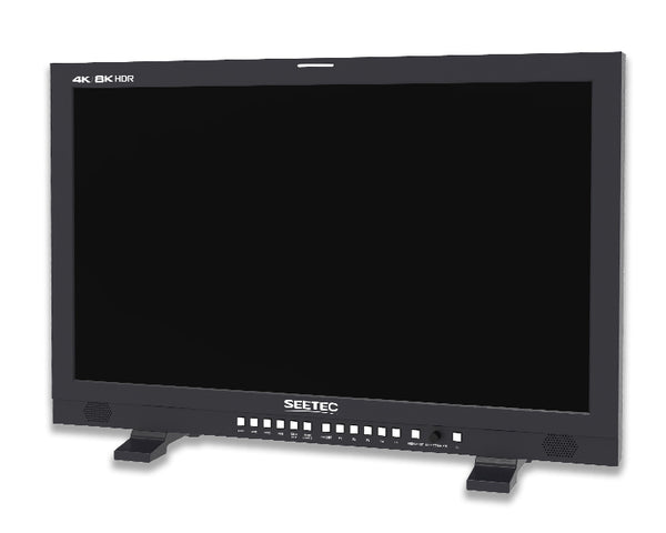 SEETEC 12G270F 27 inci 4K 8K Produksi Siaran HDR Monitor 4x 12G SDI In Out 2x HDMI 3840x2160