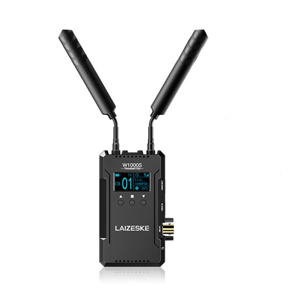 LAIZESKE W1000S-T Transmissor de sistema de transmissão de vídeo sem fio HDMI SDI para diretor e fotógrafo