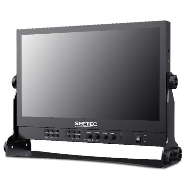 SEETEC ATEM156S 15.6 İnç 1920x1080 Üretim Yayın Monitörü LUT Dalga Biçimi HDMI 4 SDI Giriş Çıkışı