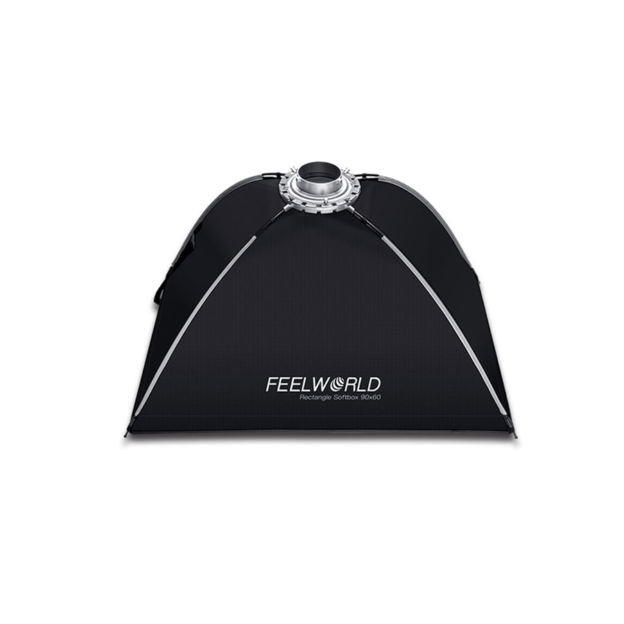 FEELWORLD FSR90 PORTABLE RECTANGULAR SOFTBOX,60x90CM FOR BOWENS MOUNT VIDEO STUDIO LIGHT
