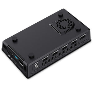 FEELWORLD L2 PLUS Mixer video cu mai multe camere comutator 5.5" Touch PTZ Control Chroma Key Streaming live
