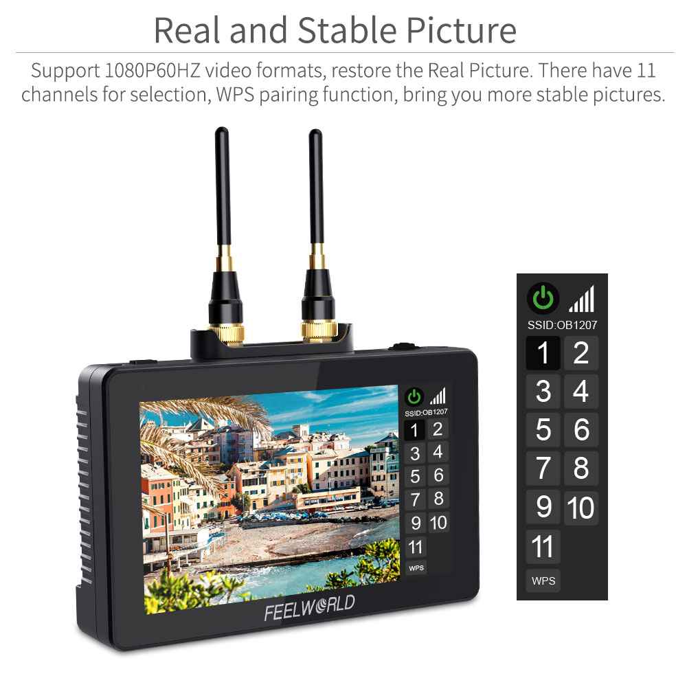 Monitor Fotocamera ANDYCINE A6 II 5.5 Pollici - 1600 Nit, 4K HDMI, Touchscreen, Per DSLR - Foto 2