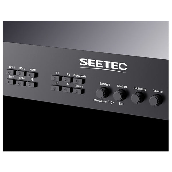 SEETEC ATEM173S-CO 17.3 Inch 1920x1080 Carry On Broadcast Monitor LUT Golfvorm HDMI 4 SDI In Out