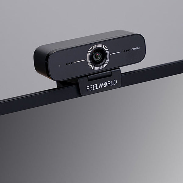 FEELWORLD WV207 Webcam phát trực tiếp qua USB Camera máy tính bên ngoài Full HD 1080P với micrô