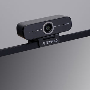 FEELWORLD WV207 USB Live Streaming веб-камера Full HD 1080P тышкы компьютердик камера микрофону менен