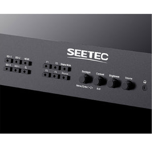 SEETEC ATEM215S 21.5 tommer 1920x1080 produktionsudsendelsesmonitor LUT Waveform HDMI 4 SDI In Out