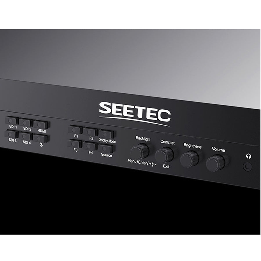 SEETEC ATEM156S 15.6 Inch 1920x1080 Production Broadcast Monitor LUT Waveform HDMI 4 SDI In Out
