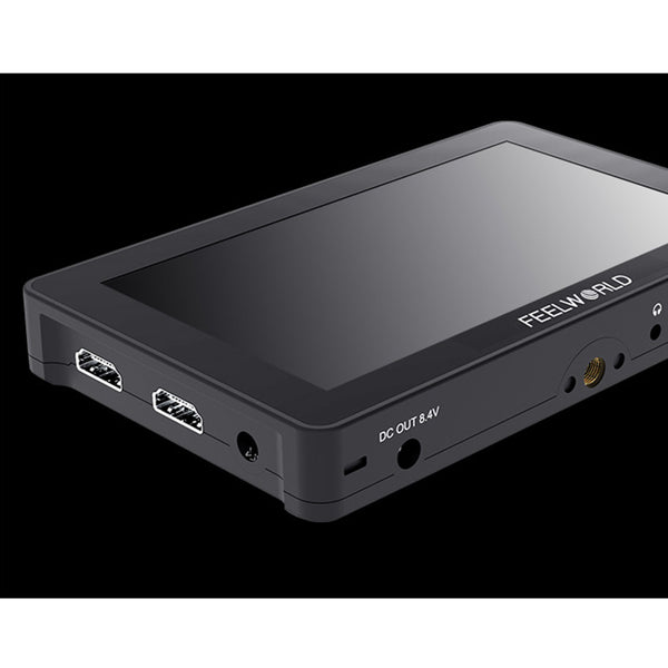 FEELWORLD F5 Pro V3 5.5-цалевы сэнсарны экран DSLR камера Палявы манітор LUT Waveform External Kit Light